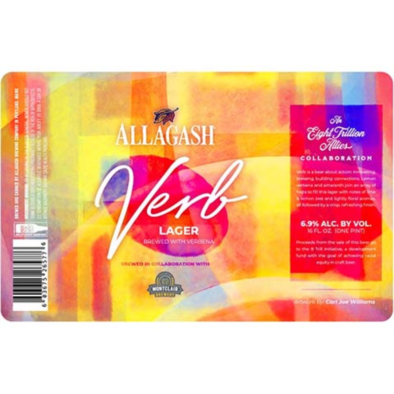 Allagash Verb Lager 16OZ SINGLE CAN