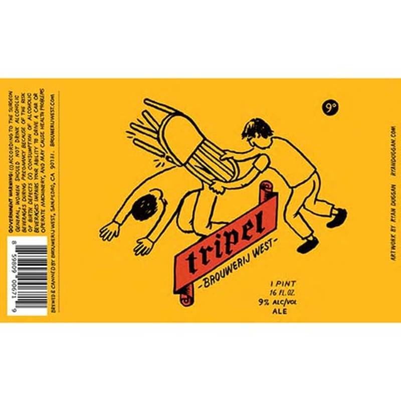 Brouwerij West Tripel Ale 16OZ SINGLE CAN