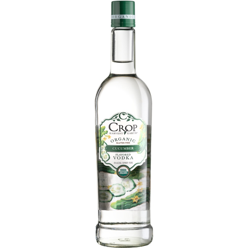 Crop Organic Vodka Cucumber 1L 1l Bottle