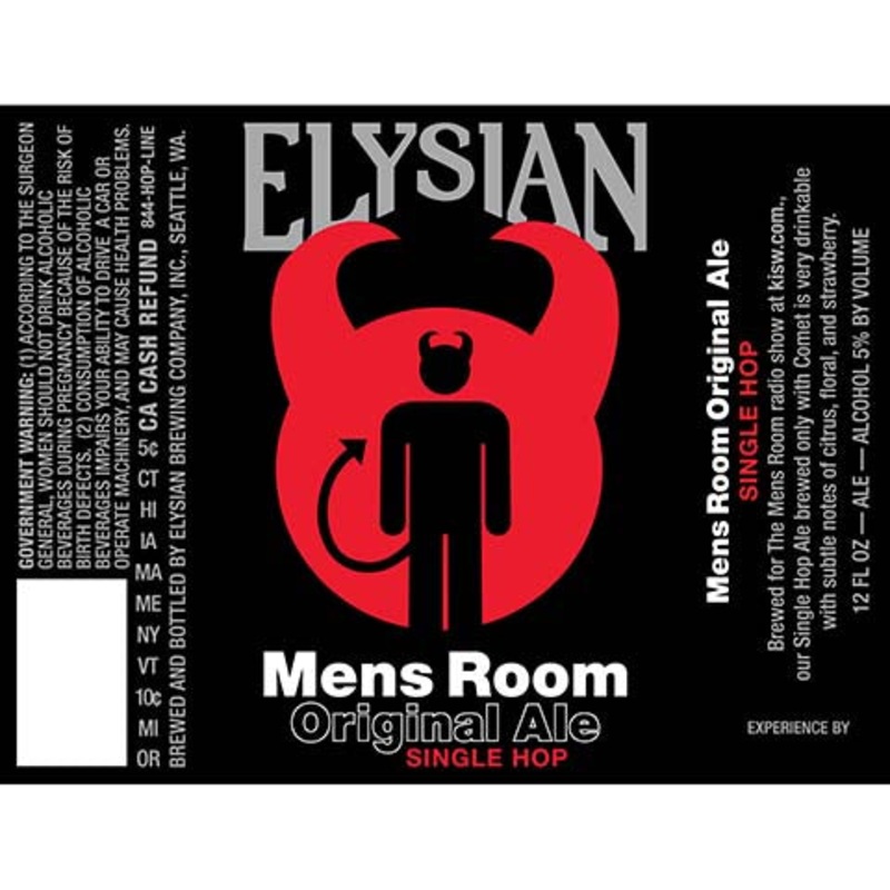 Elysian Mens Room Original Ale Single Hop 12OZ SINGLE BTL