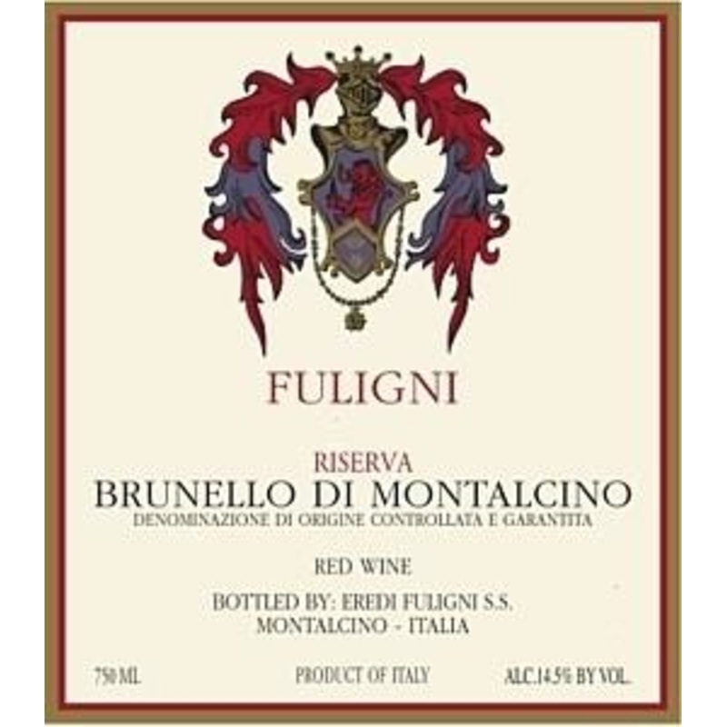 FULIGNI BRUNELLO DI MONTALCINO RISERVA 2016 750 mL