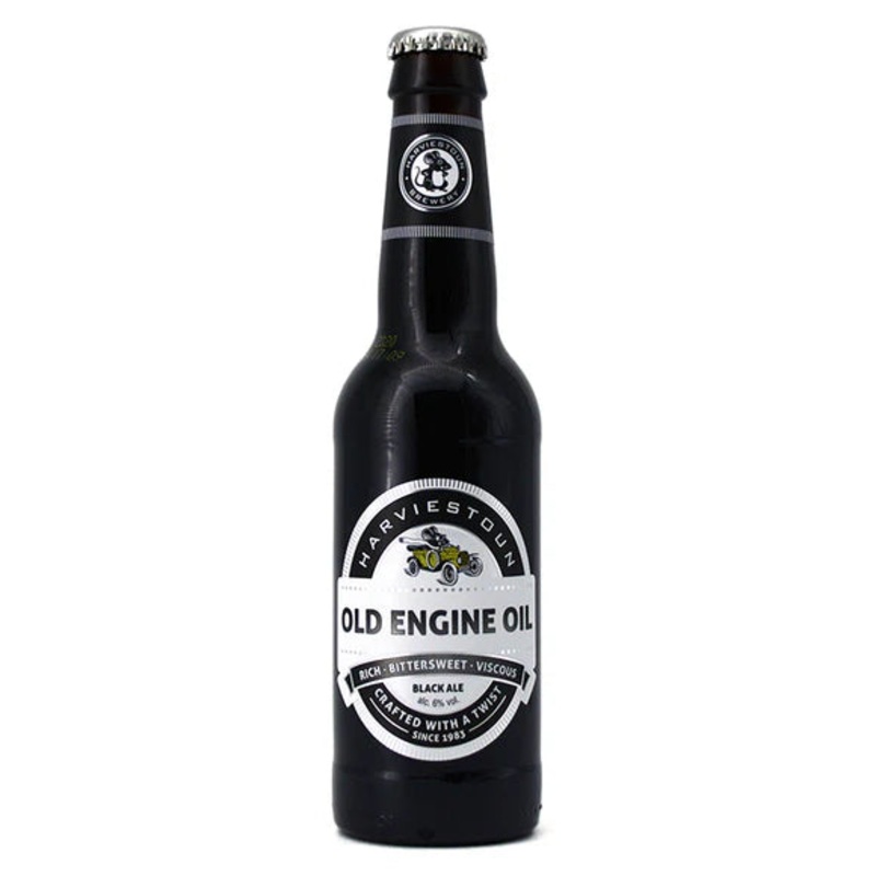 HARVIESTOUN OLD ENGINE OIL BLACK ALE 330ML BT @ Sage Hill [1011205] 330 ml
