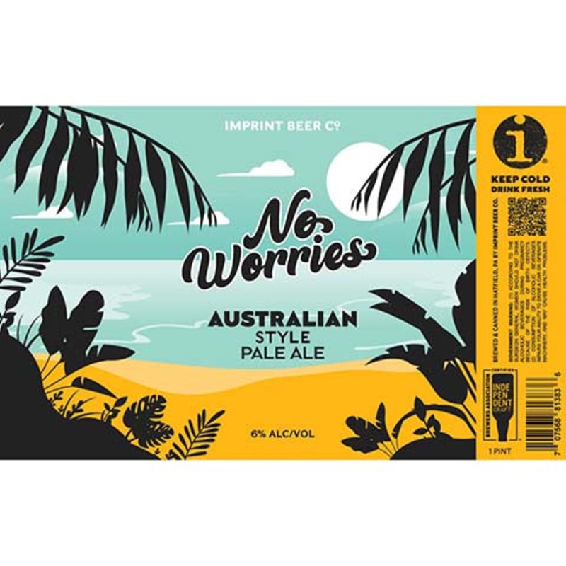 Imprint No Worries Australian Pale Ale 16OZ SINGLE CAN