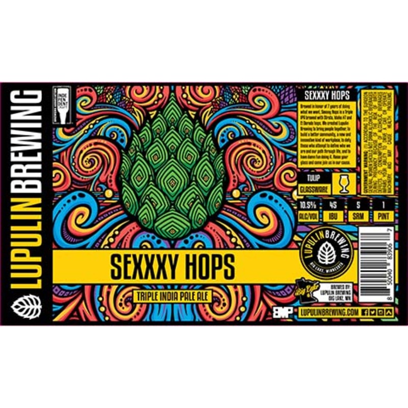 Lupulin Sexxxy Hops Triple IPA 16OZ SINGLE CAN