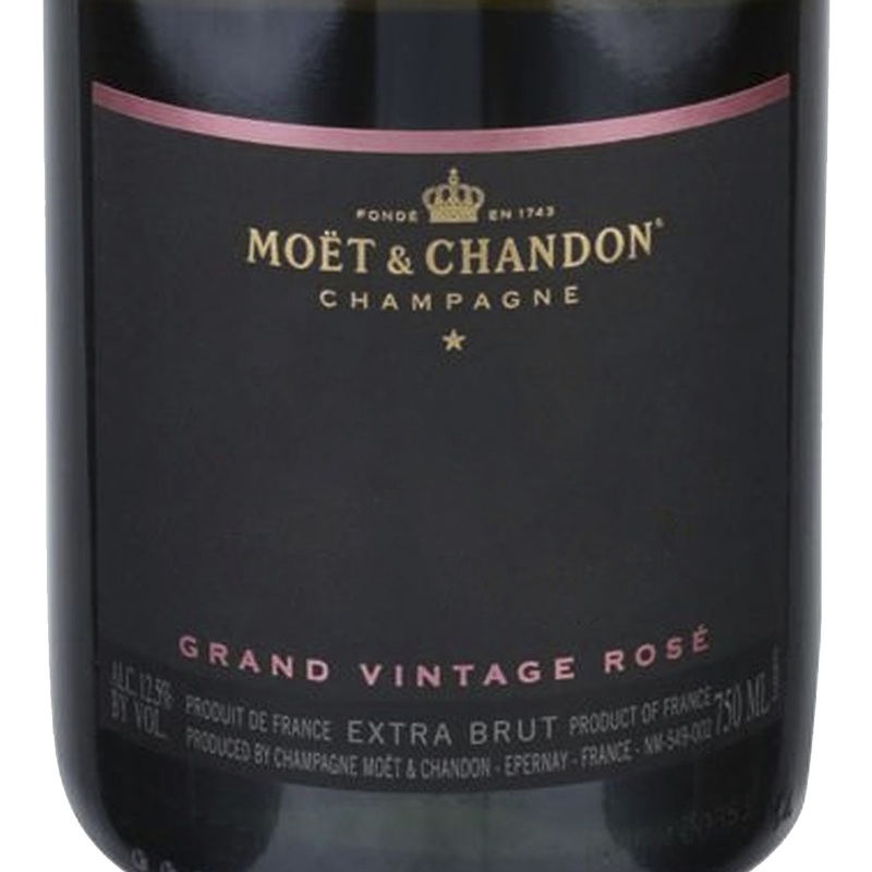 MOET & CHANDON CHAMPAGNE BRUT ROSE GRAND VINTAGE 2015 750ML 750ML
