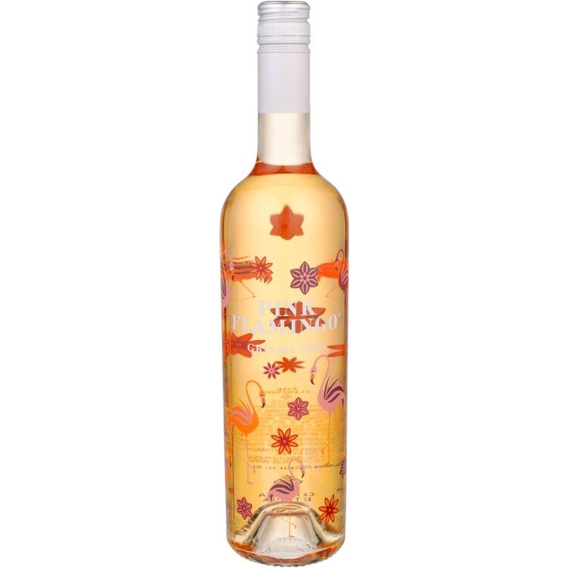 PINK FLAMINGO SABLE DE CAMARGUE ROSE CATALINA ESTRADA GRIS DE GRIS TETE DE CUVEE 2019 750ML 750ML