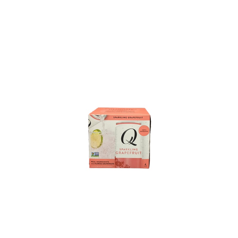 Q Grapefruit 4 Pack Cans
