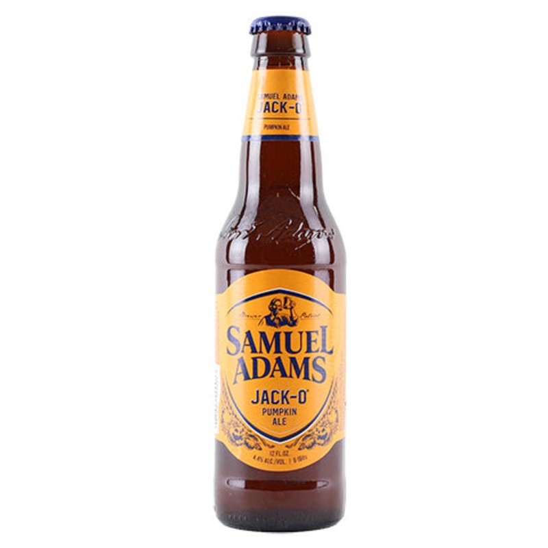 Samuel Adams Jack-O Pumpkin Ale 12OZ SINGLE BTL