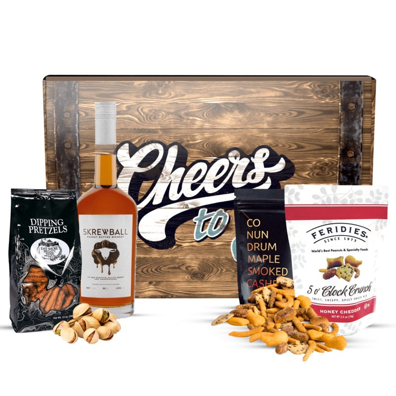 Skrewball Whiskey Gift Basket Cheers to You