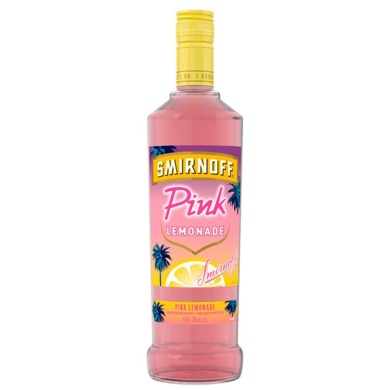 SMIRNOFF PINK LEMONADE FLAVORED VODKA 60 750ML 750ML
