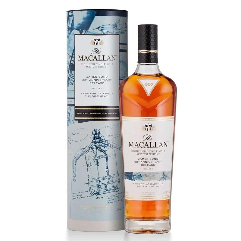 The Macallan James Bond 60 Highland Single Malt Scotch Whisky Decade I 700ML BTL