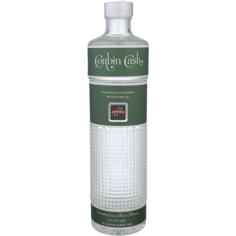 Corbin Western Dry Gin Estate Grown 90 750ML 750ML