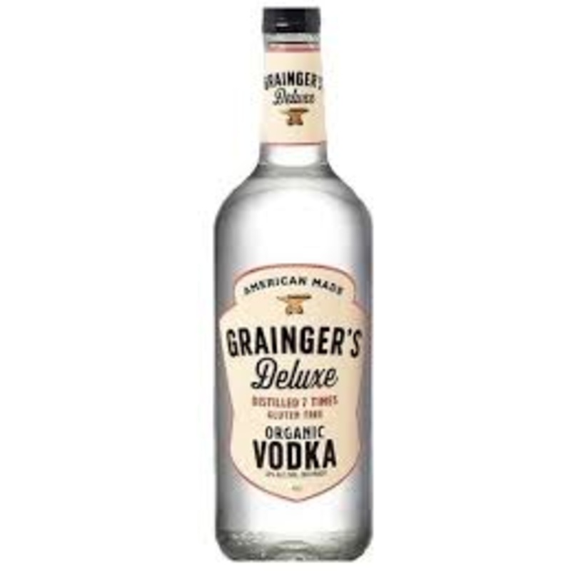 GRAINGER’S DELUXE ORGANIC VODKA 1L 1 L