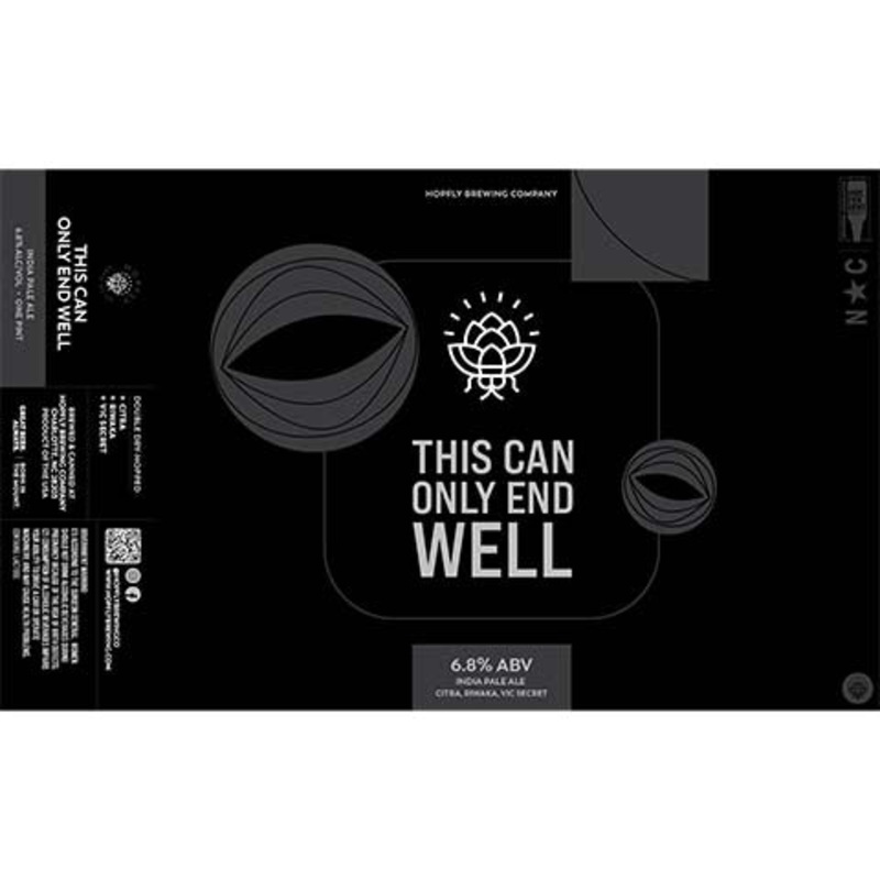 Hopfly This Can Only End Well IPA 16OZ SINGLE CAN