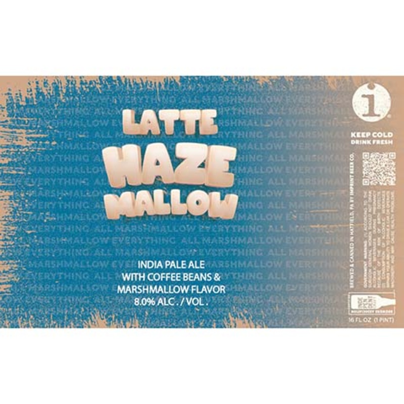 Imprint Beer Latte Maze Mallow IPA 16OZ SINGLE CAN