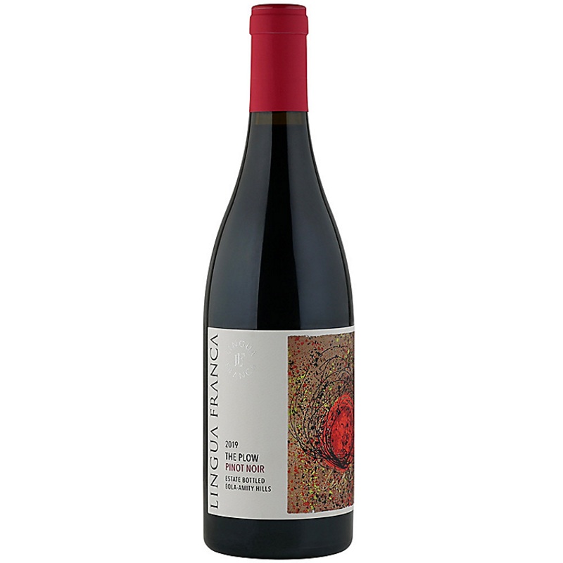 LINGUA FRANCA PINOT NOIR THE PLOW EOLA AMITY HILLS 2019 750ML 750ML