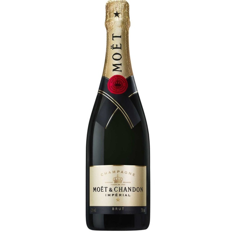 MOET & CHANDON CHAMPAGNE BRUT IMPERIAL W/ GIFT BOX 750ML 750ML
