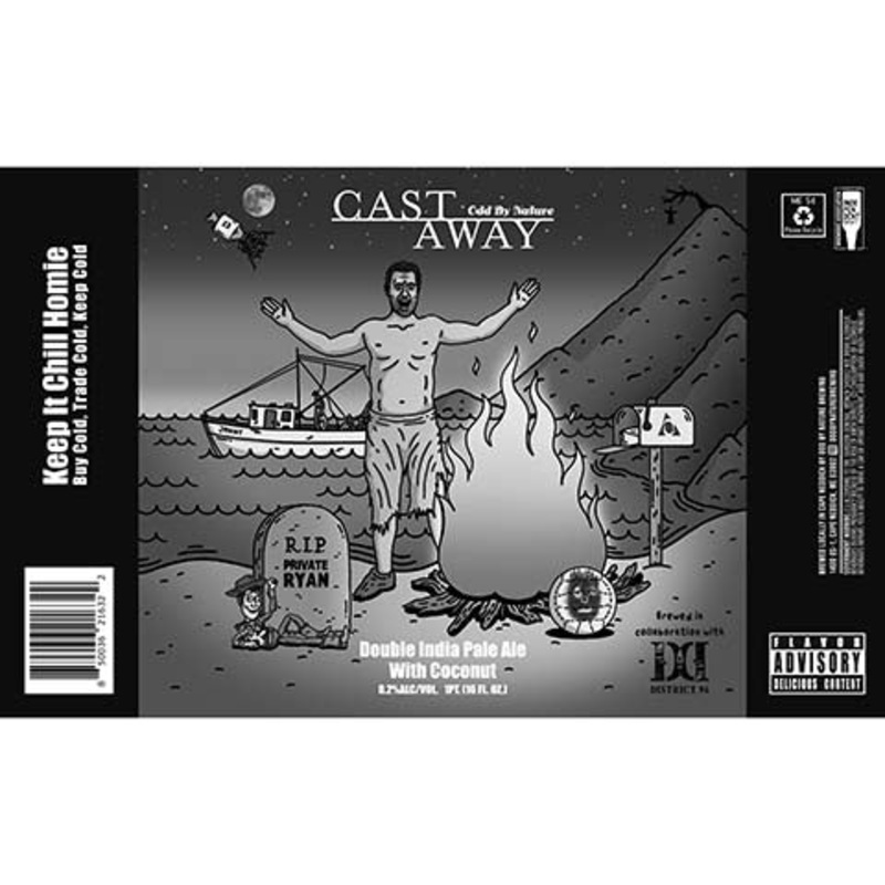 Odd By Nature Cast Away DIPA 16OZ SINGLE CAN