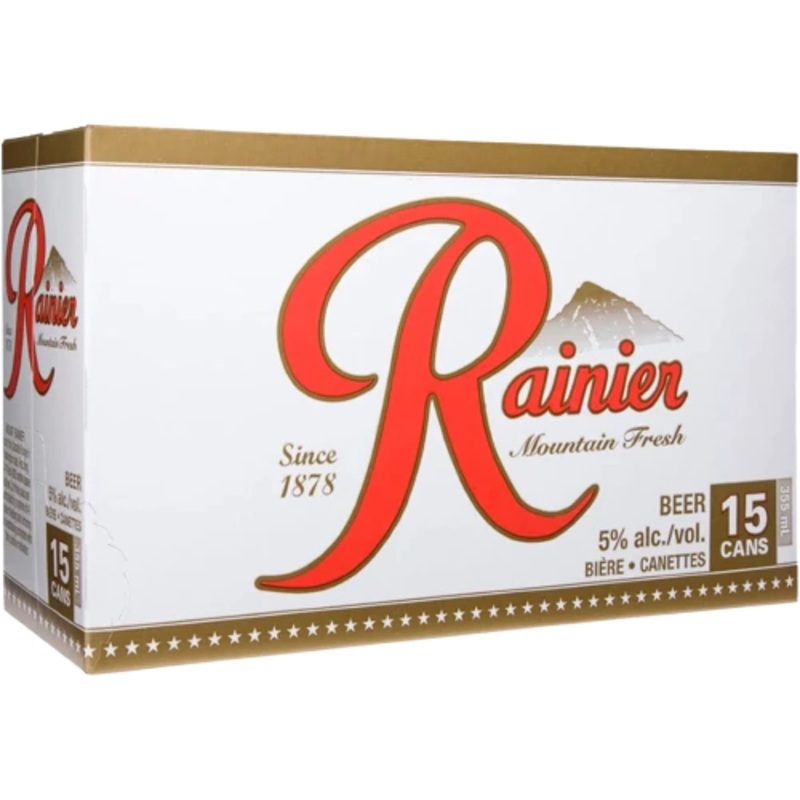 RAINIER 355ML 15PK CAN @ Airdrie [1000850] 5325 ml
