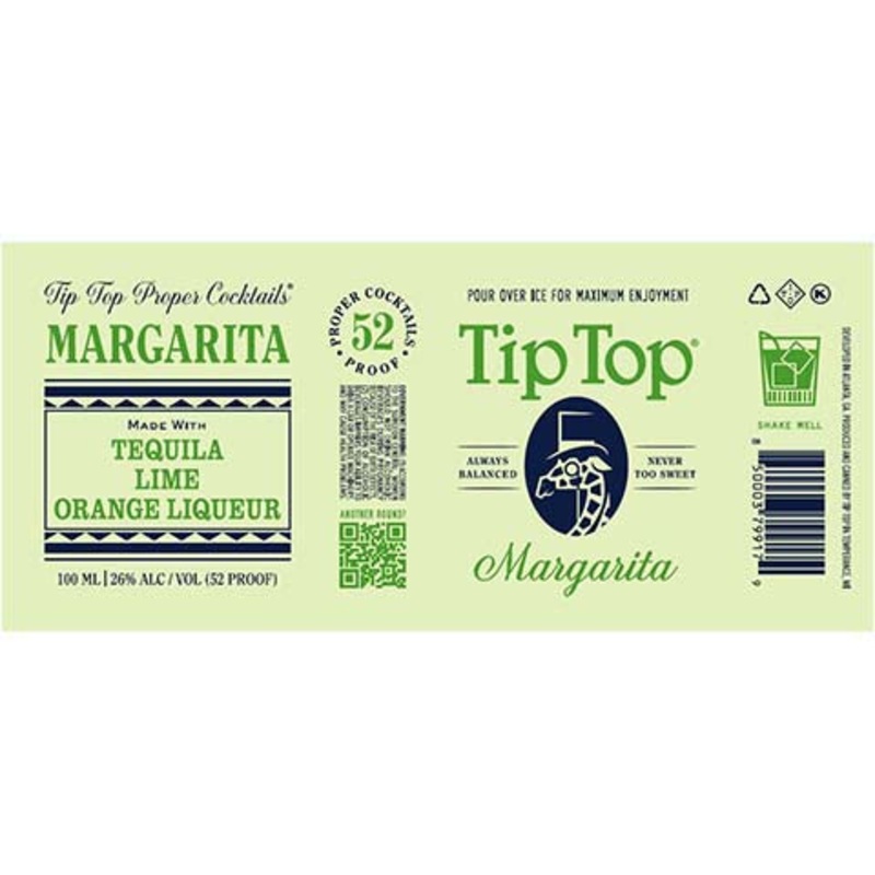 Tip Top Margarita 100ML CAN
