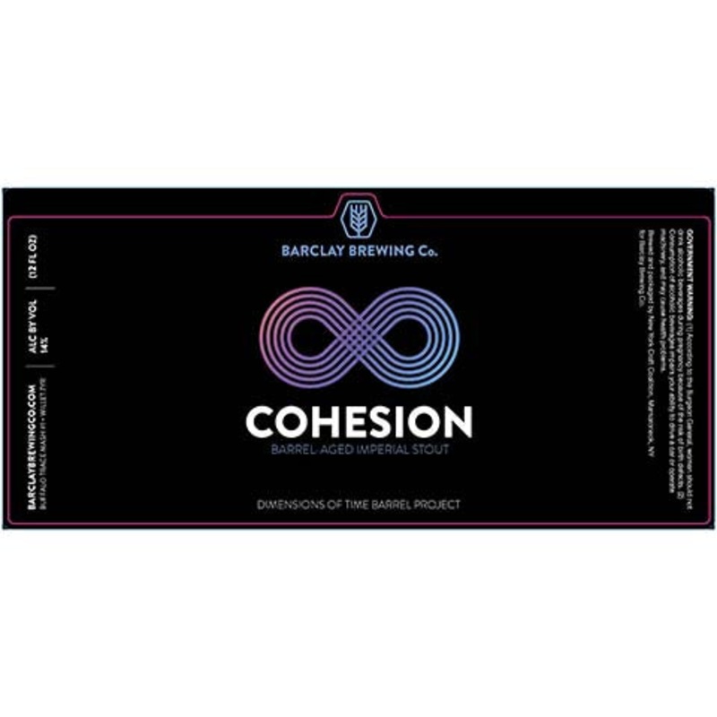 Barclay Cohesion Imperial Stout 12OZ SINGLE CAN