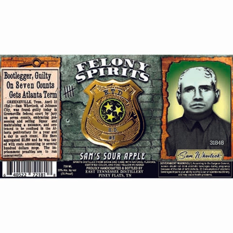 Felony Sam’s Sour Apple 750ML BTL