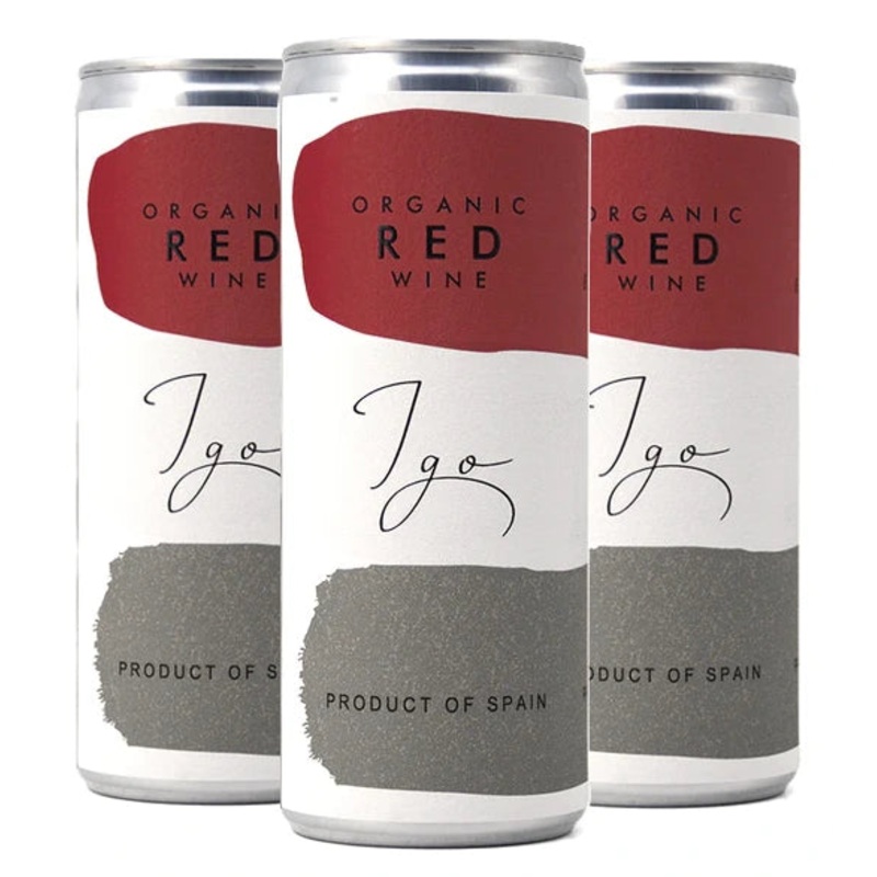 IGO ORGANIC WINE RED 250ML 4PK CAN @ Windermere [1041244] 1000 ml
