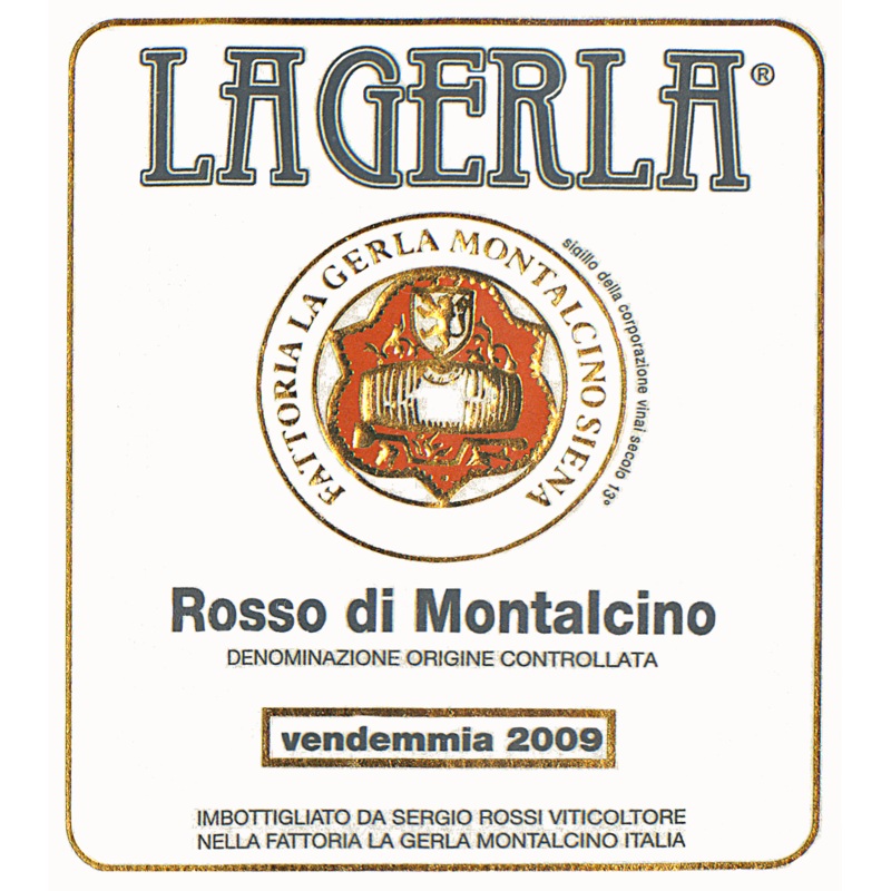LA GERLA ROSSO DI MONTALCINO 2020 750 mL