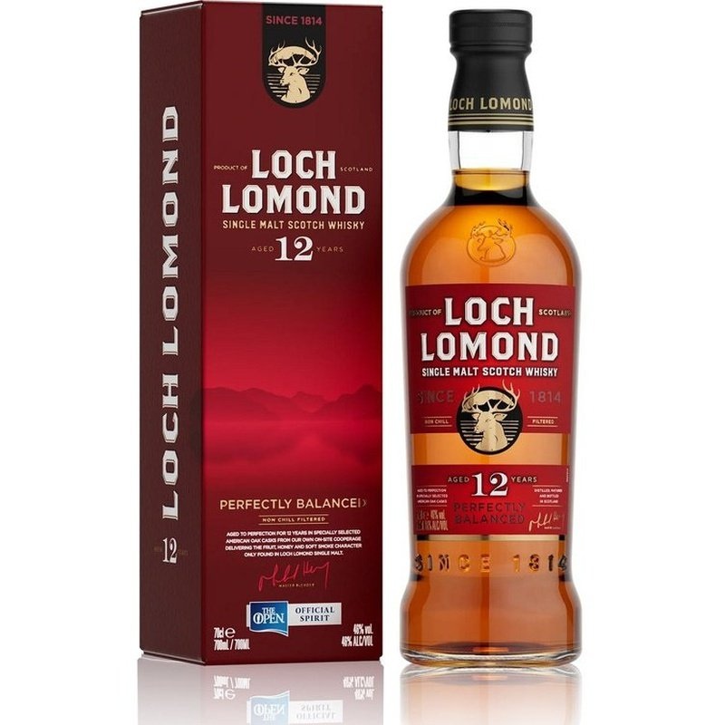 Loch Lomond 12 Year Old Single Malt Scotch Whisky Gift Box 750ML BTL