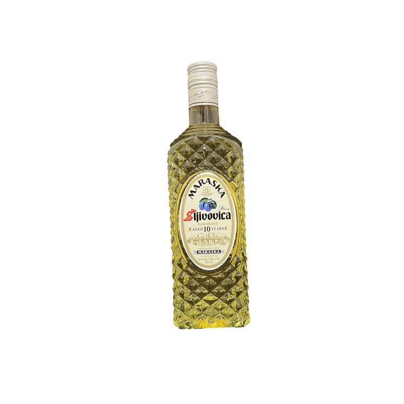 Maraska 10 Year Slivovitz Plum Brandy 750ML