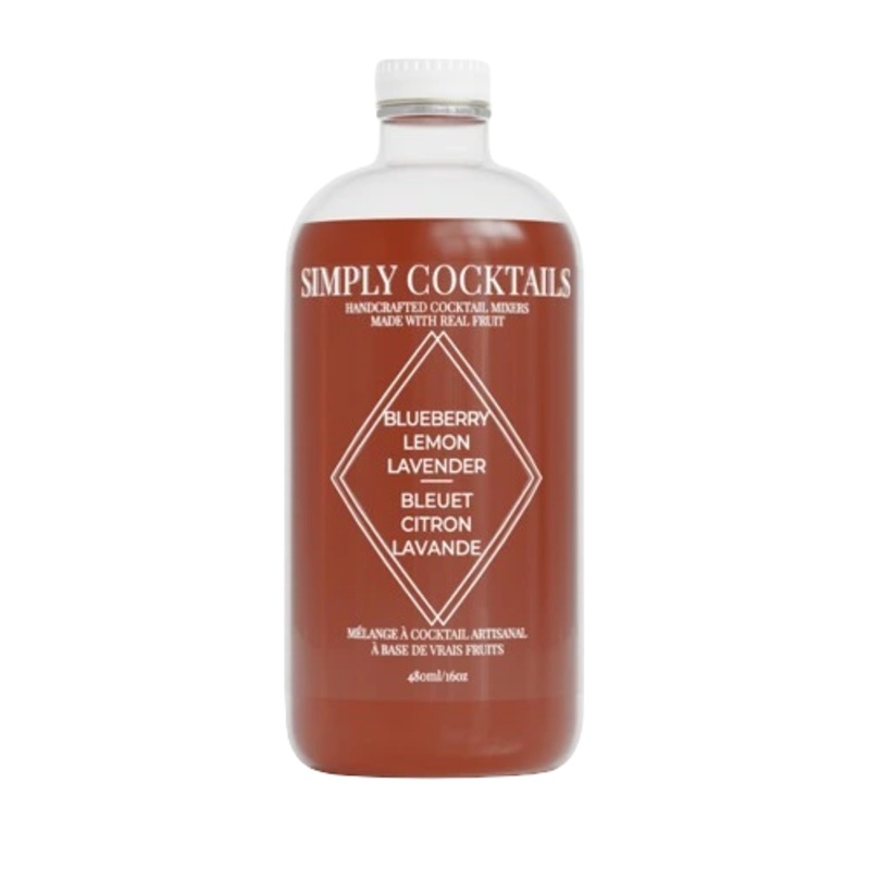 SIMPLY COCKTAILS BLUEBERRY LEMON LAVENDER 480ML @ Emerald Hills [1028242] 480 ml