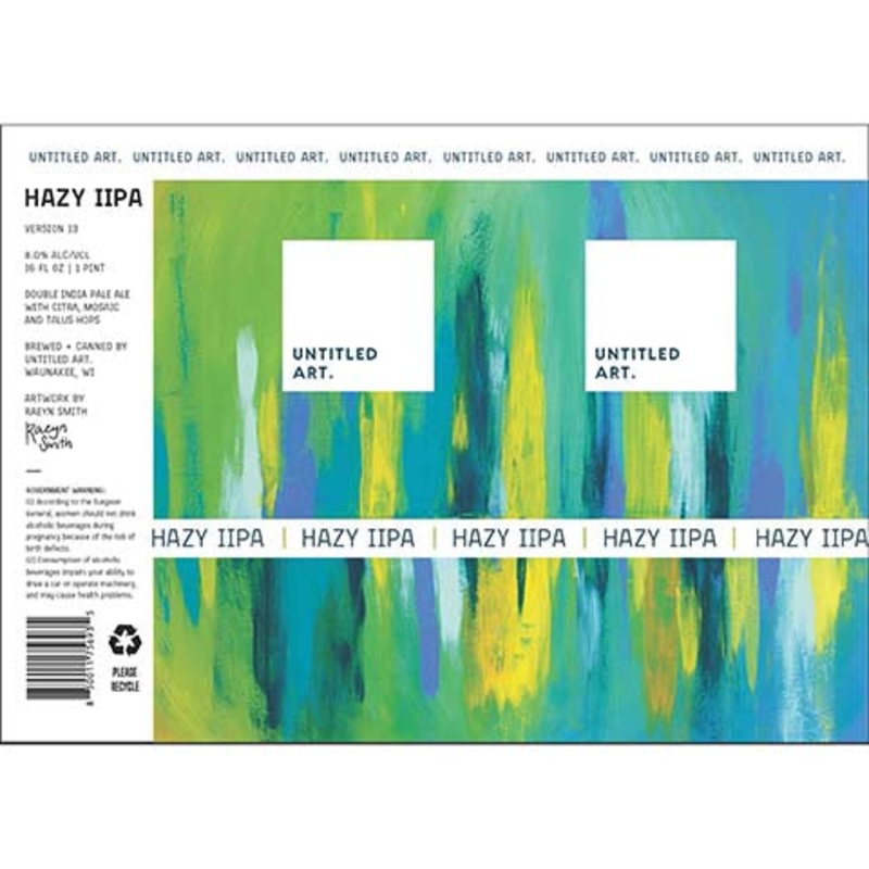 Untitled Art Hazy IIPA Version 13 16OZ SINGLE CAN