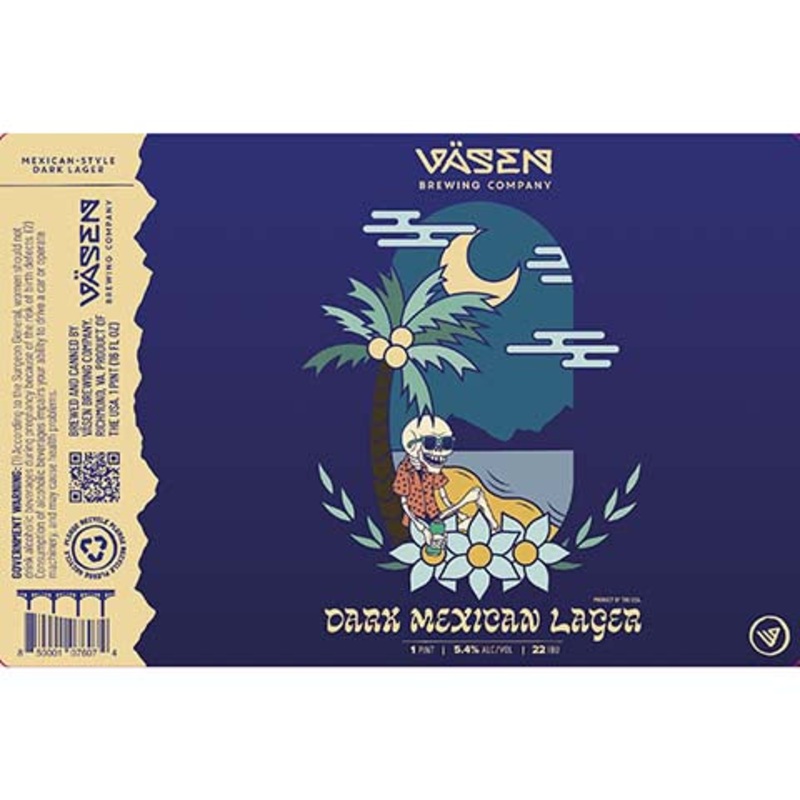 Vasen Dark Mexican Lager 16OZ SINGLE CAN