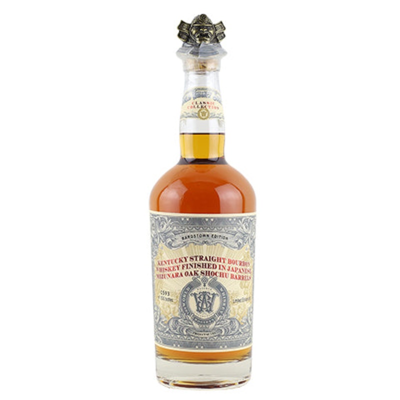 World Whiskey Society Bourbon Whiskey Finished in Japanese Mizunara Oak Shochu Barrels 750ML BTL