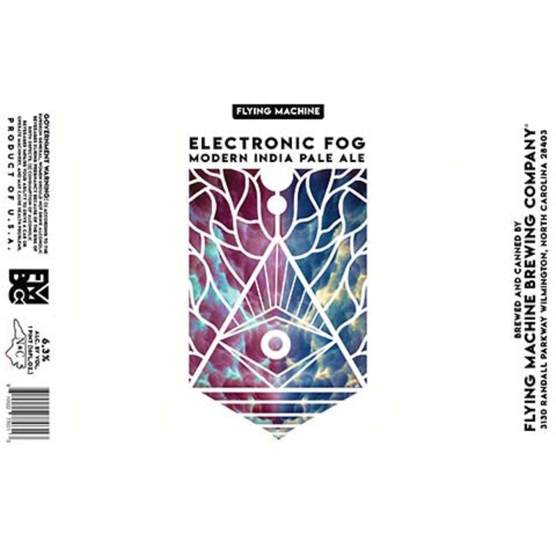 Flying Machine Electronic Fog IPA 16OZ SINGLE CAN