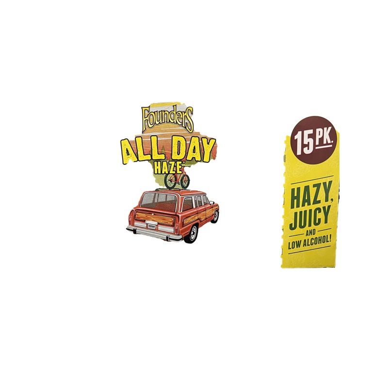 Founders All Day Seasonal 15 Pack Cans Haze
