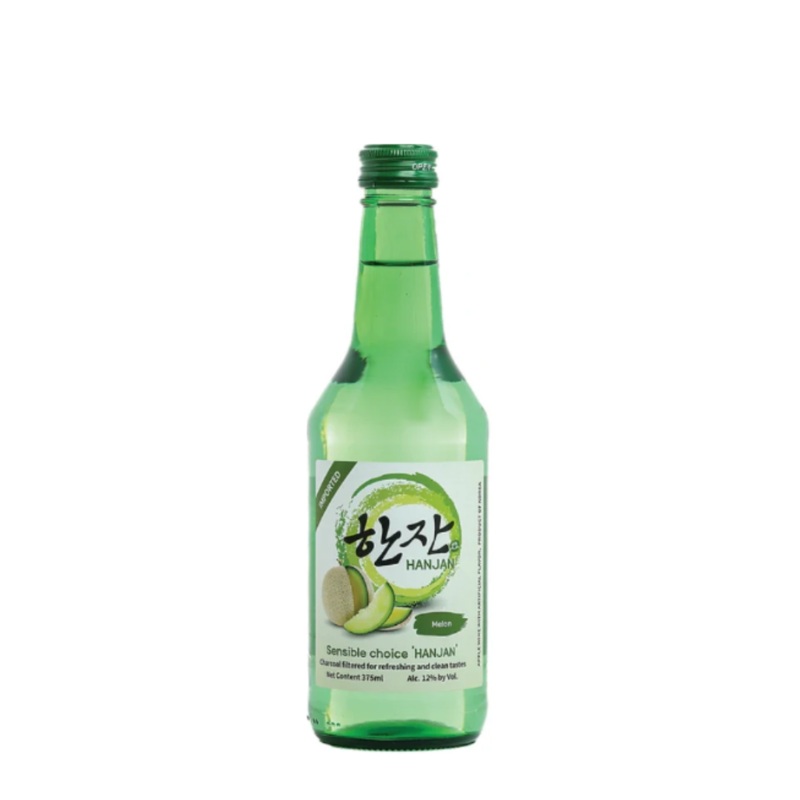 Hanjan Melon Soju 375mL Bottle