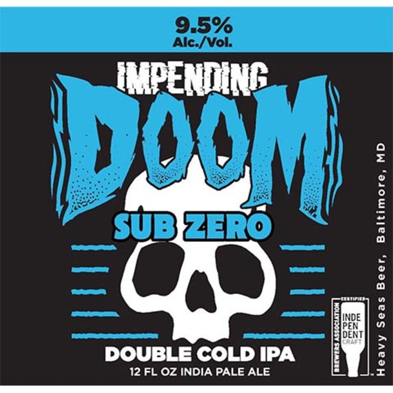 Heavy Seas Sub Zero DIPA 12OZ SINGLE BTL