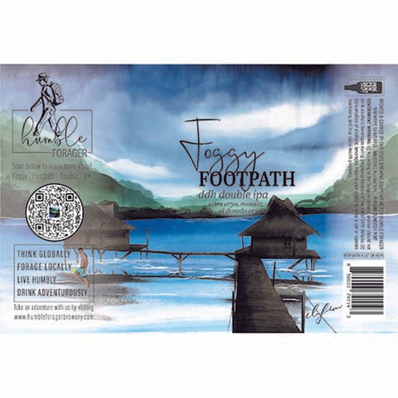 Humble Forager Foggy Footpath DDH DIPA 16OZ SINGLE CAN