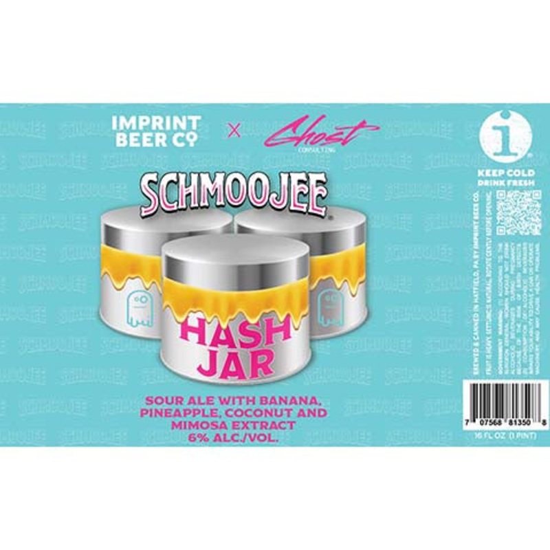 Imprint Beer Schmoojee Hash Jar Sour Ale 16OZ SINGLE CAN