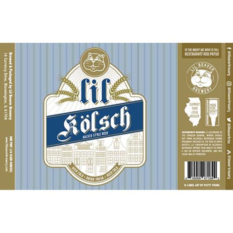 Lil Beaver Kolsch 16OZ SINGLE CAN