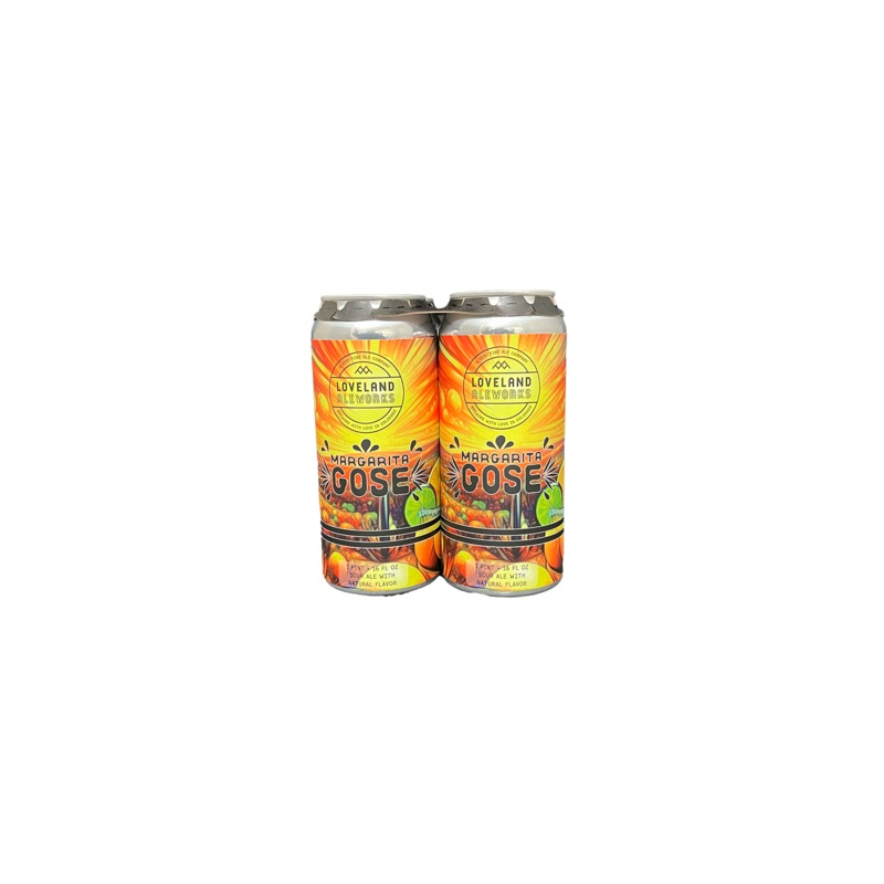 Loveland Aleworks Margarita Gose 4 Pack Cans