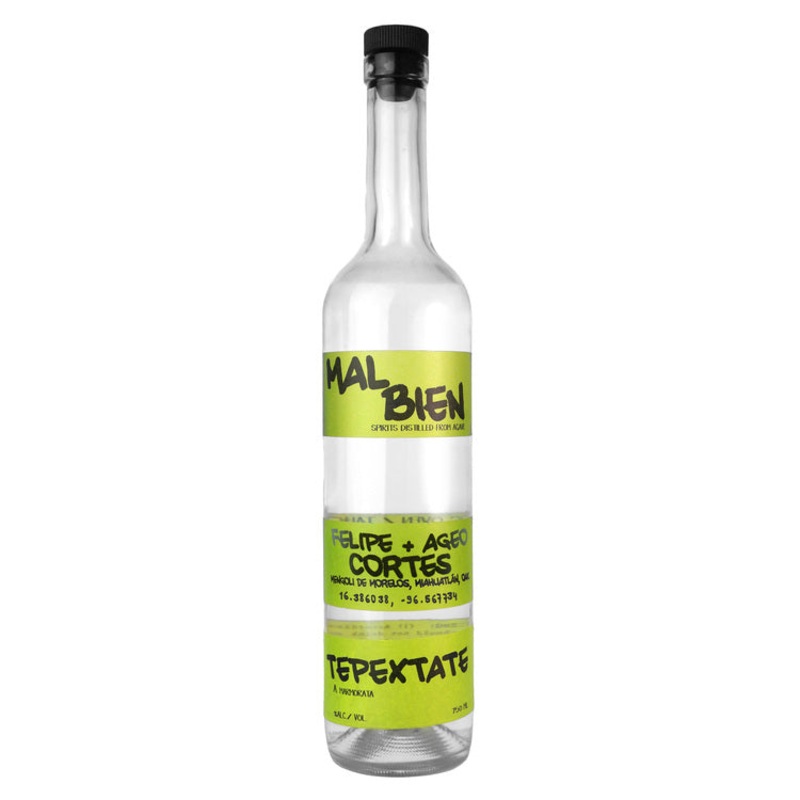MAL BIEN MEZCAL TEPEXTATE FELIPE AGEO CORTES 93 750ML 750ML