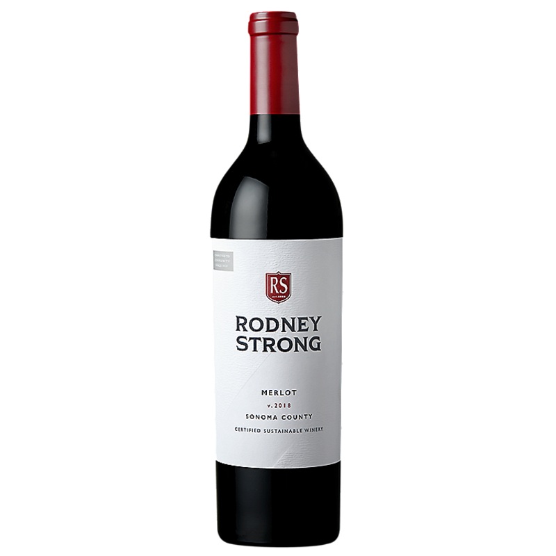 RODNEY STRONG MERLOT SONOMA COUNTY 2018 750ML 750ML