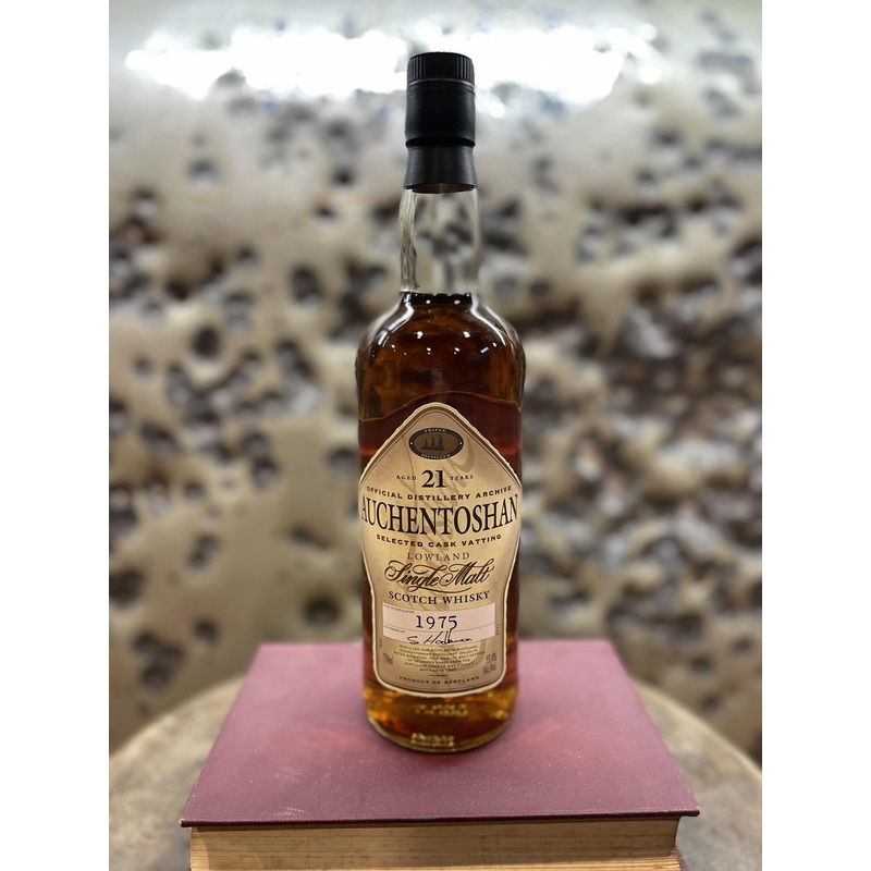 Scotch AUCHENTOSHAN 21 YEARS OLD 1975 – OFFICIAL DISTILLERY ARCHIVE