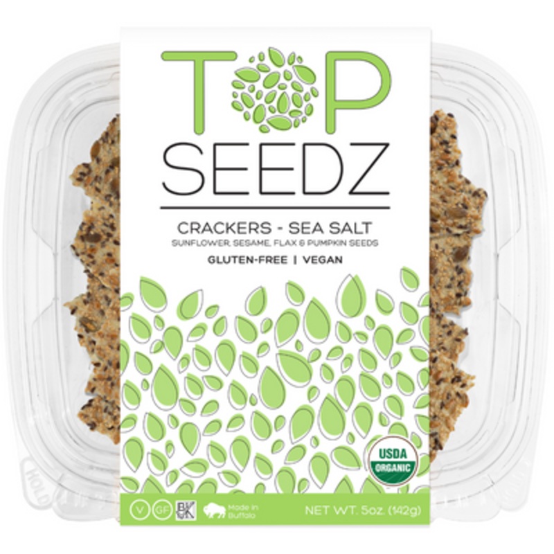 TOP SEEDZ CRAKERS SEA SALT