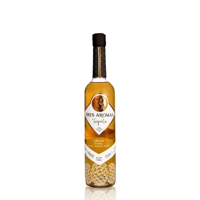 Tres Aromas Aejo Divino Tequila 750mL