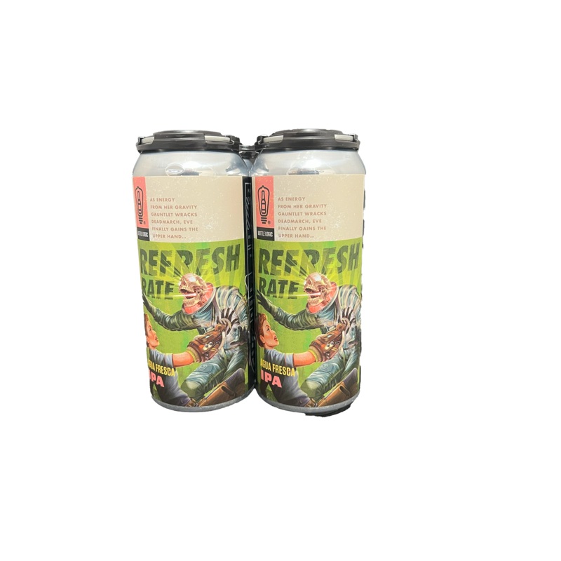 Bottle Logic Refresh Rate Agua Fresca IPA 4 Pack Cans