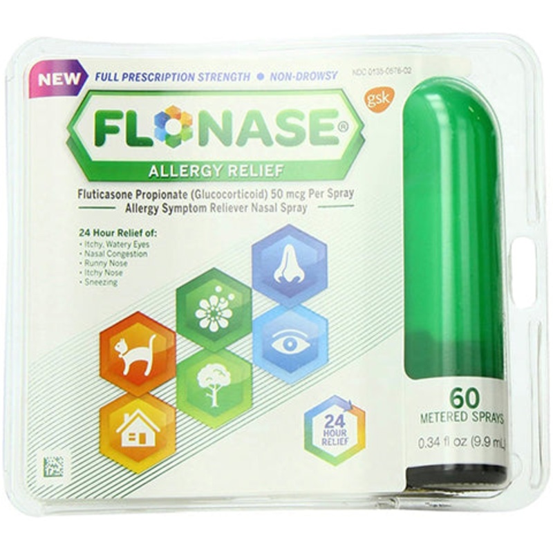 Flonase Allergy Relief Nasal Spray 60 Metered Sprays (9.9mL)