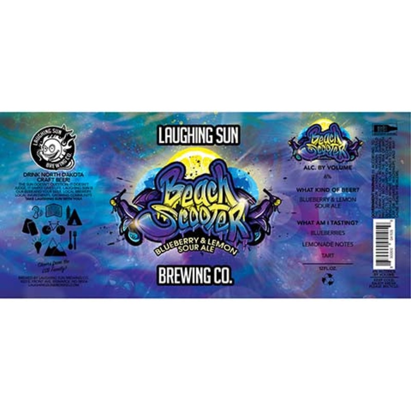 Laughing Sun Beach Scooter Sour Ale 12OZ SINGLE CAN